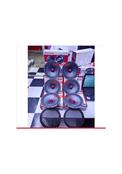 Audioline Ad88 20Cm Çifti 1400W 300Rms Orta Gobek Tizli Mıdrange