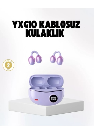 Home Bluetooth Yxg10 Kulak Arkası Tasarım Cilt Dostu Silikon Hafif Yapı Diğer