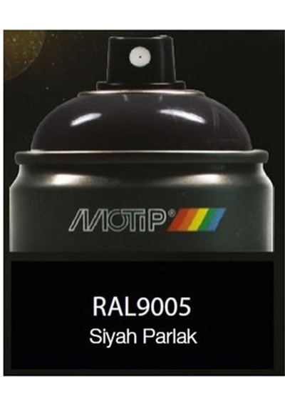 Motip Carat Ral9005 Siyah Parlak Sprey Boya 400Ml Made in Germany N11.21