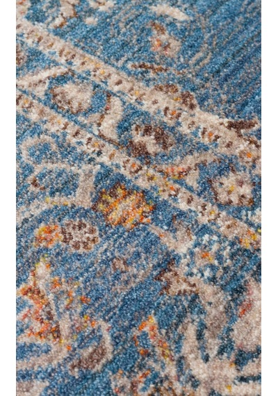 Hoom Rugs Petra 18 Mavi Makine Halısı Mavi