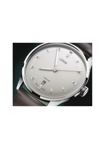 Oris Artelier Date 38 Mm Otomatik Saat 01 733 7810 4051-07 6 20 1 Beyaz