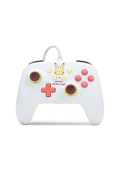 Switch İçin Geliştirilmiş Kablolu Controller Pikachu Electric Type, Gamepad, Oyun Kumandası, Kablolu Denetleyici, Resmi Lisanslı Sku: Zeusb0973g2ttd