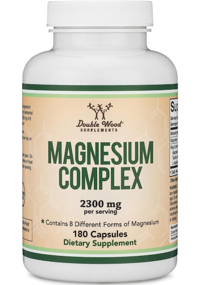Double Wood Magnesium Complex Citrate Bisglycinate Taurate Malate L-aspartate Orotate And Ascorbate 180 Caps Aromasız Double Wood Magnesium Complex Citrate Bisglycinate Taurate Malate L-aspartate Orotate And Ascorbate 180 Caps Aromasız