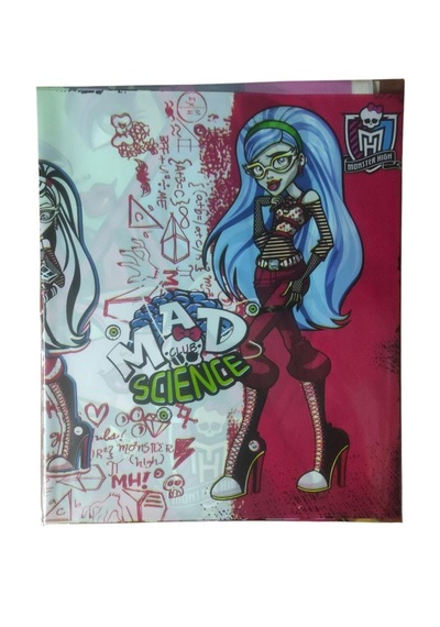 Abka Monster Hıgh A4 Yapışkanlı Defter Kabı 4'lü