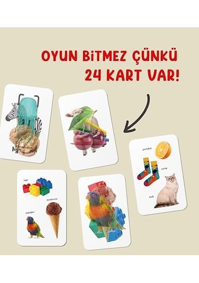 Bak Bak Saklambaç: Dikkati Geliştiren Oyun Kartları