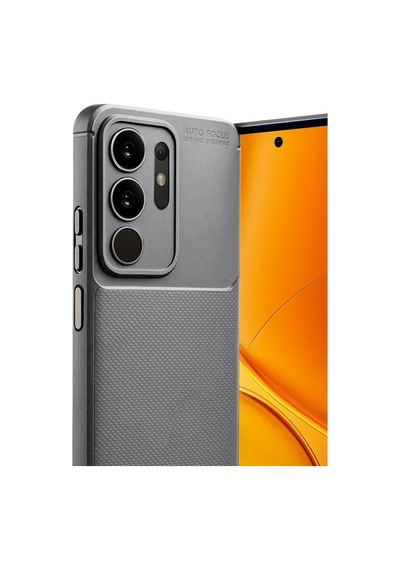 Uryport Vivo Y29 4g Auto Focus Karbon Kapak - Gri