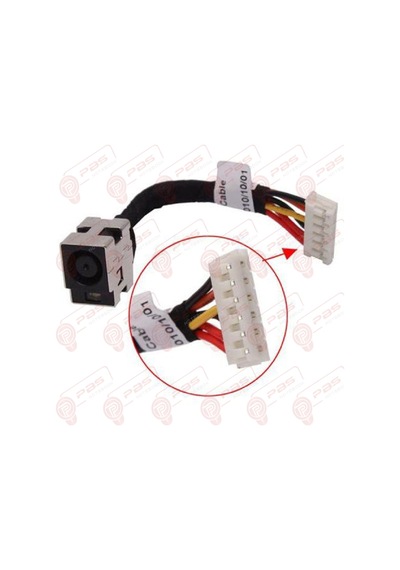 Compaq Presario Cq60-130et, Cq60-200et, Cq60-201et, Cq60-210et Uyumlu Power Jack Şarj Soketi Kablolu