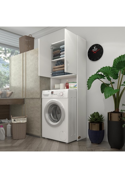Kenzlife Çamaşır Makinesi Dolabı Sinem Byz 180*066*30 Banyo Kiler Çok Renkli Kenzlife Çamaşır Makinesi Dolabı Sinem Byz 180*066*30 Banyo Kiler Çok Renkli