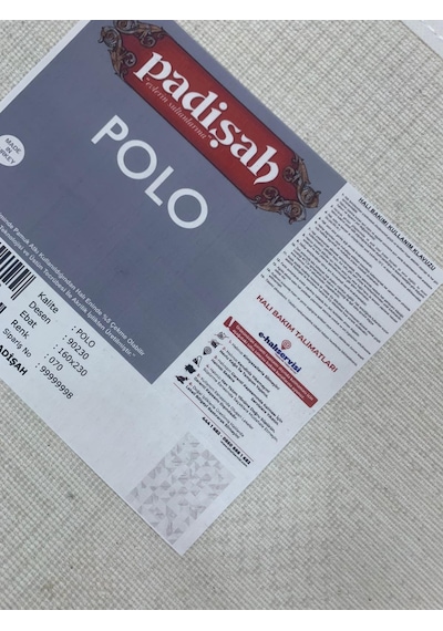 Padişah Halı Polo 90230 070 Serisi Akrilik Salon Oturma Yatak Odası Halısı Kahve