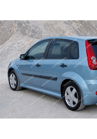 Ford Fiesta Mk6 Yan Marşpiyel Seti Sağ-sol - Boyasız - Fiberglass