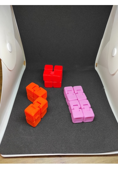 Teknosanat 3d Baskı Infinity Cube - Sonsuzluk Küpü Stres Oyuncağı Fidget Toy