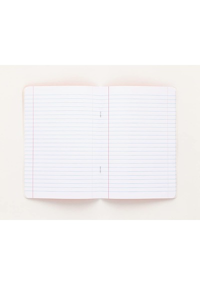 Meteksan Colors A5 60 Yaprak Çizgili Defter, Mavi Çok Renkli