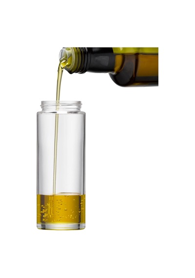 Basic Yağ Ve Sirke Spreyi, 125 Ml, Yağ Sprey Şişesi, Sirke Sprey Şişesi, Cam Hazneli, Cromargan Yüksek Kaliteli Mat Paslanmaz Çelik, Bulaşık Makinesinde Yıkanabilir Çok Renkli