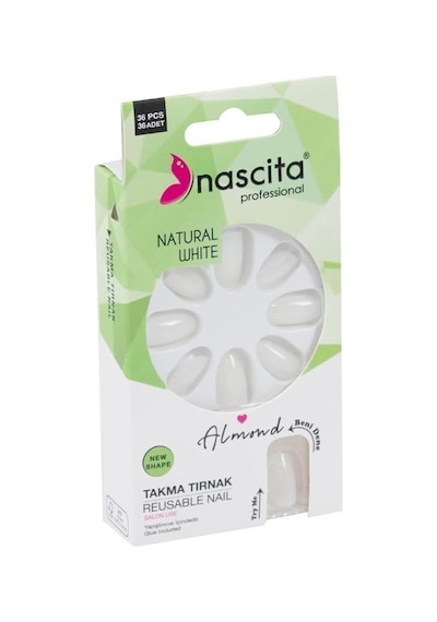 Nascita 36'lı Long Oval Takma Tırnak - 138 Sku: Smg8690010465535