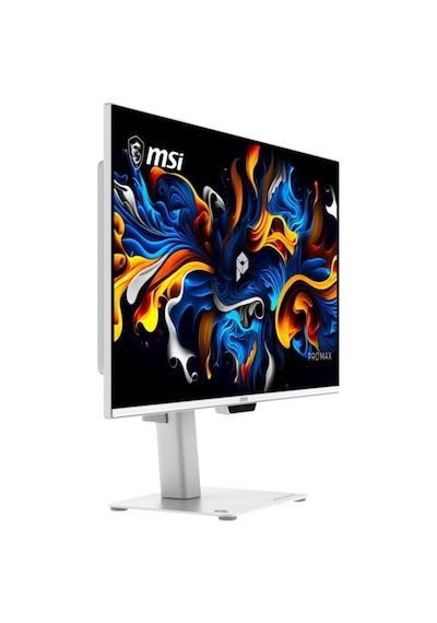 Msı 26.5 Pro Max 271upxw12g 3840 X 2160 Uhd 16:9 Flat Qd-oled 120hz 0.03ms Gtg Freesync Premıum Pro Pıvot Beyaz Monıtor