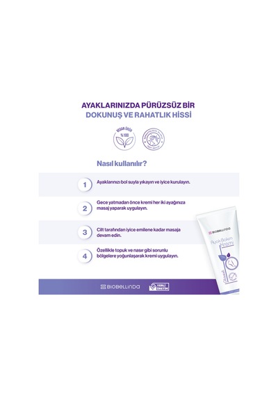 Ayak Bakım Ve Nemlendirici Kremi Gliserinli 75 Gr