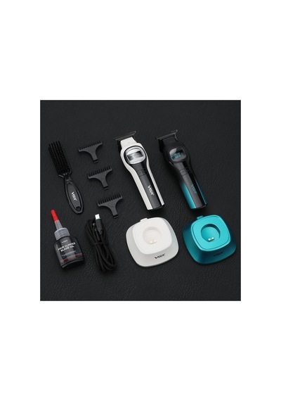 Şarjlı Tıraş Makinesi V-888t - 8000 Rpm Bldc Motor Dlc T Bıçak - Yeşil