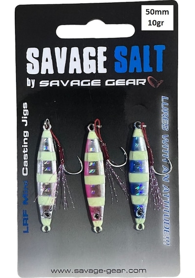 Savage Gear 10gr Psycho Sprat Lrf Jig 3 Adet Turkish Zebra Mix