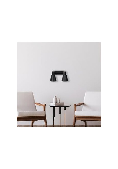 02 Siyah Şarjlı Ledli Aplik 1x1.8w 3000k Genel