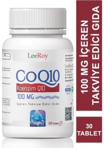 LeeRoy CoQ10 100mg 30 Tablet