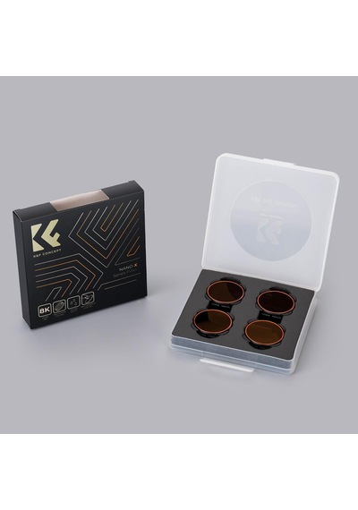 K&f Concept Gopro Uyumlu 4 Lü Filtre Seti - Nd8&pl + Nd16&pl + Nd32&pl + Nd64&pl