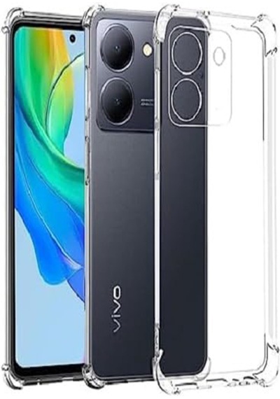 Vivo Uyumlu Y36 4g Kapak Kamera Korumalı Airbag Antishock Köşe Korumalı Şeffaf Silikon Kılıf