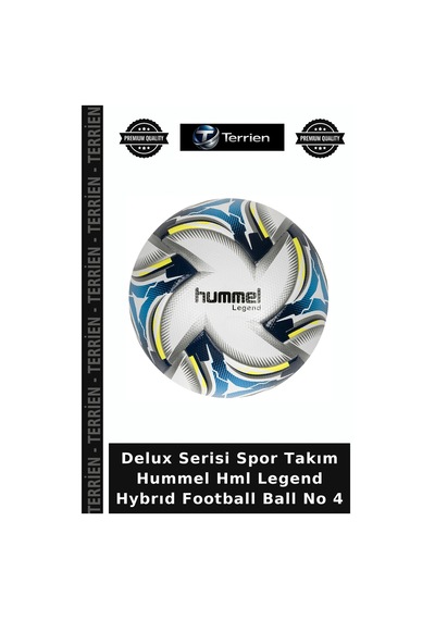 Delux Serisi Spor Takım Hummel Hml Legend Hybrıd Football Ball No 4 Çok Renkli