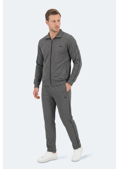 Slazenger Blowback Erkek Slim Fit Antrasit Eşofman Takımı