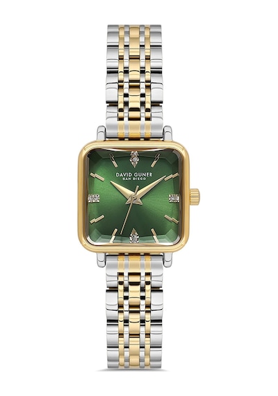 David Guner Dg-9068la-d10 Gold - Gri Kadın Kol Saati