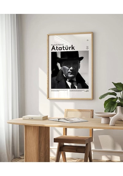 Çerçevesiz Poster Gölgedeki Deha