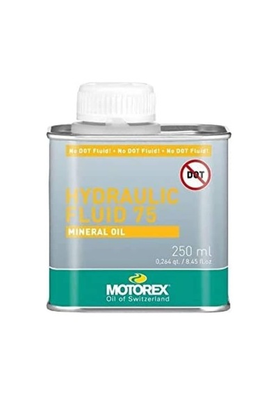 Motorex 75 Hidrolik Fren Yağı Mineral 250ml Siyah