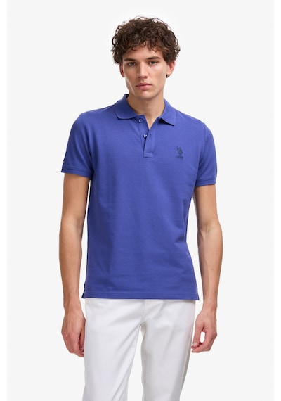 U.S. Polo Assn. U.s. Polo Assn. Erkek Mavi Tişört Basic 50322304-vr212 Royal Blue