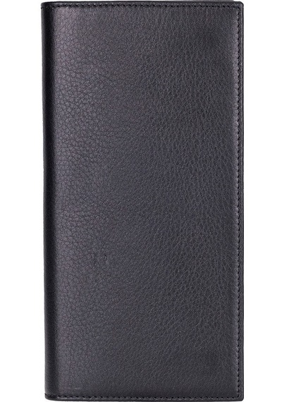 Bloominbag Bloomtenuta Obsidian Black Hakiki Deri Cüzdan & Telefon Çantası Siya