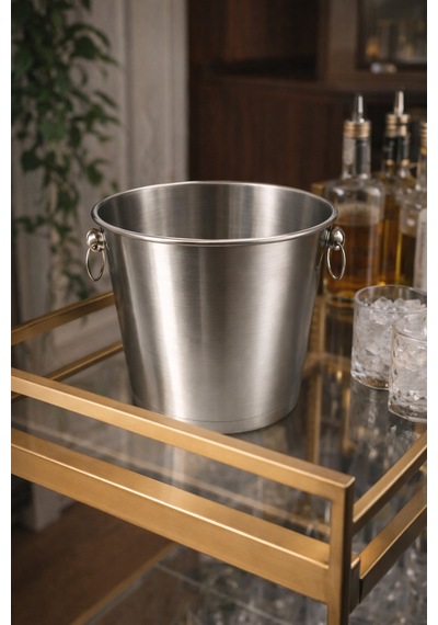 Premium Metal Buz Kovası Renkli