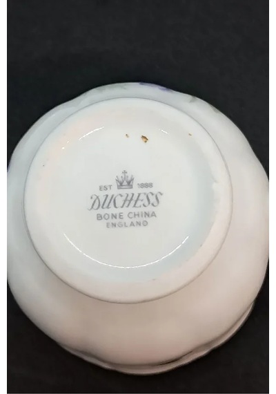 Bone China Mavi Güzellik Antika Porselen Duble Kahve Fincanı 2 Parça 120 Ml