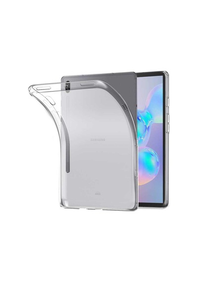Samsung Uyumlu Galaxy Tab S7 Plus T970 Kılıf Şeffaf Tablet Süper Silikon