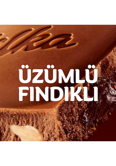 Milka Fındıklı & Üzümlü Tablet Çikolata 80g - 6 Adet