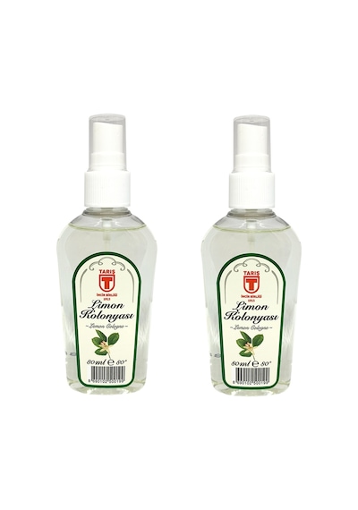 Tariş 80 Derece Limon Kolonyası Sprey Pet Şişe 80 ML x 2
