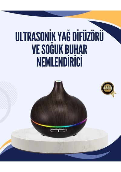 Ceylan Adam Led Işıklı Sessiz Çalışan Soğuk Buhar Nemlendirici
