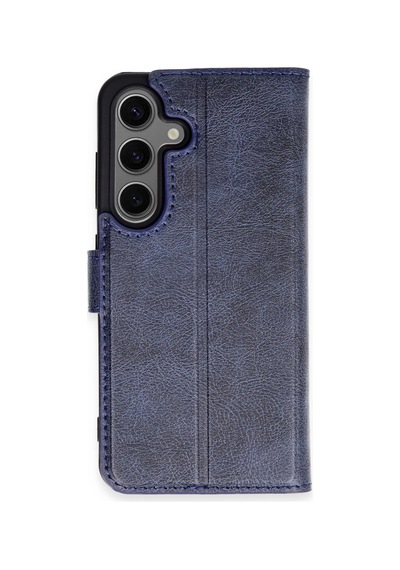 Samsung Uyumlu Galaxy S24 Kılıf Trend S Plus Kapaklı Kılıf - Lacivert 0.2M-Çok Renkli