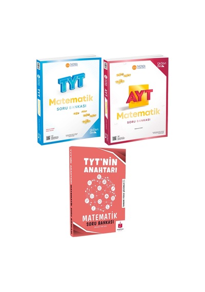 2026 Anahtar Kitap Tyt Matematik Soru Bankası Ve 345 Tyt Ayt Matematik Soru Bankası