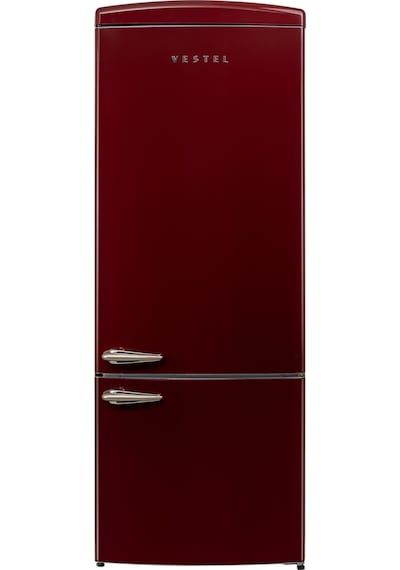 Vestel RETRO NFK52211 Bordo 471 Lt No-Frost Buzdolabı