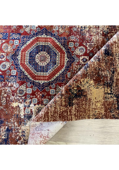 Hoom Rugs Tebriz Kr05 150 Tarak Makina Halısı Çok Renkli