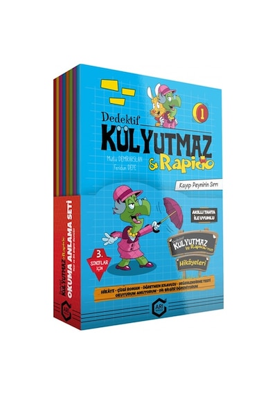 Arı Dedektif Külyütmaz ve Rapido Nun Hikayeleri 10 Kitap