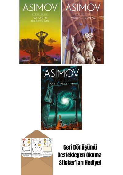 Şafağın Robotları Robot Serisi 3. Kitap + Vakıf Ve Dünya Vakıf Serisi 5. Kitap + Vakıf In Sınırı Vakıf Serisi 4. Kitap