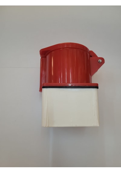 Csm Ct-318 5x32 Amper Düz Sanayi Duvar Prizi 3p+n+t