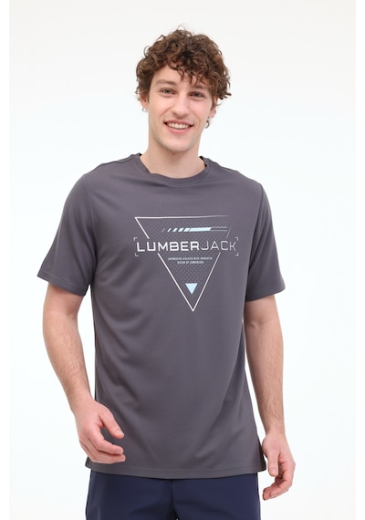 Lumberjack 5m Ml Cris 11c-elg22001 5fx Erkek Günlük Tişört 101983387 Gri Gri