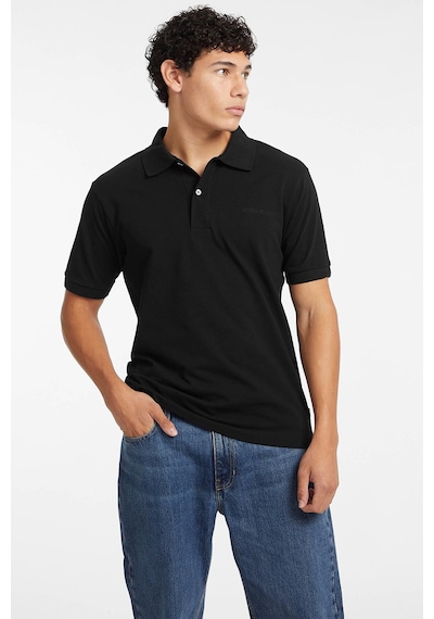Jeans Erkek Regular Fit Polo Yaka Tişört M4bp29kcjv1 Siyah