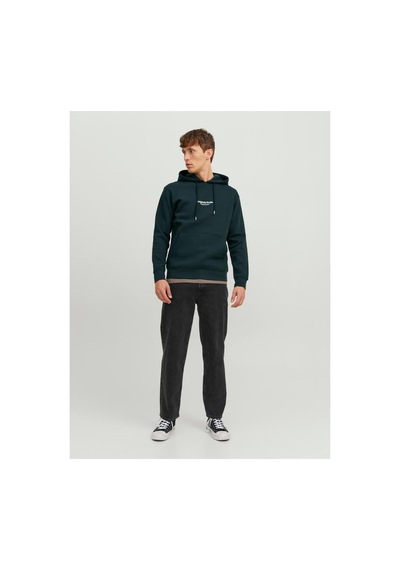 Jack & Jones Jack Jones Erkek Kapüşonlu Önden Cepli Sweatshirt 12241687 Magical Forest