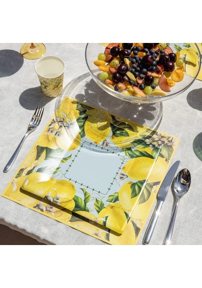 Mix&match Kağıt Amerikan Servis 33x33 Cm 12'li Paket Beyaz